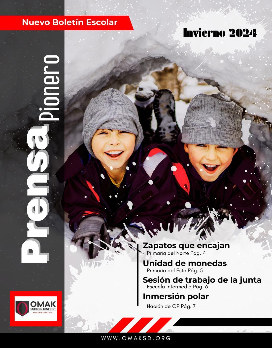 Pioneer Press Winter 2024 Newsletter thumbnail (Spanish)