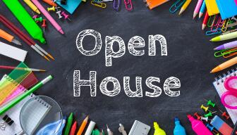 Open House - Thursday September 29th - 5:30-6:30